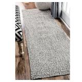 NuLoom Festival Salt & Pepper Rug 2
