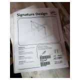 Shawburn Distressed Whitewash Farmhouse Panel Full Headboard- Retail:$167.99