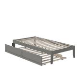 Colorado Bed with USB Turbo Charger and Twin Trundle- Retail:$329.99