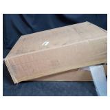 Rustic Walnut Montauk Solid Wood 2 drawer Nightstand Retail $253.49