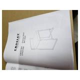 Harlowe 2Pc Counter Stool Set - 18.75"d x 17.5"W x 28"h- Retail:$156.99