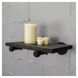 Somerville Farmhouse Industrial 18", 24" & 30" Wall Shelf