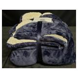 Luxury Collection Monte & Jardin King Velvet Sherpa Blanket
