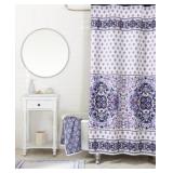 Vera Bradley Regal Rosette 72" x 72" Shower Curtain Bedding