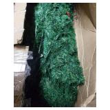 9 Foot - Green- 9Ft Pre-Lit PVC Artificial Christmas Tree with LED Lights- Retail:$211.99