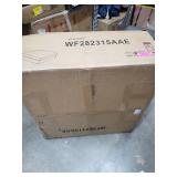 Linen Fabric Upholstered Modular Ottoman, Gray