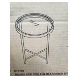 Camden&Wells - Duxbury Side Table - Blackened Bronze