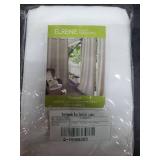 Elrene Connor 52" x 84" Indoor/Outdoor Grommet Panel, Water-Repellent and 50+ Uv Protection