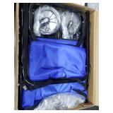 Amazon Basics Garden Tool Collection - Collapsible Folding Outdoor Garden Utility Wagon