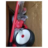 Radio Flyer, Deluxe Steer & Stroll Trike, Parent Push Handle, Red