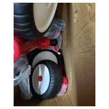 Radio Flyer, Deluxe Steer & Stroll Trike, Parent Push Handle, Red