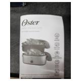 Oster 22 Quart Roaster Oven with Self-Basting Lid, Stainless Steel