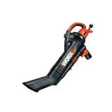 WORX WG509 Corded Electric TriVac Blower/Mulcher/Vacuum & Impellar Bag and Strap