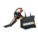 WORX WG509 Corded Electric TriVac Blower/Mulcher/Vacuum & Impellar Bag and Strap