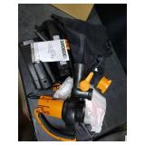 WORX WG509 Corded Electric TriVac Blower/Mulcher/Vacuum & Impellar Bag and Strap