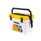 Frabill Magnum Live Bait Station 13 Quart Storage Cooler Tackle Box with Aerator