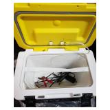 Frabill Magnum Live Bait Station 13 Quart Storage Cooler Tackle Box with Aerator