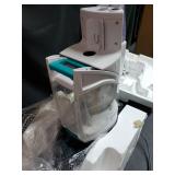 Hoover - SmartWash+ Corded Upright Deep Cleaner - Teal/Transparent