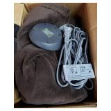 Sunbeam Electric Heated Microplush Blanket Twin, Brown (BSM9KTSR47016A0)