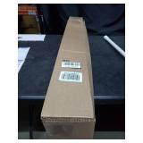 Telescopic Curtain Rod 24"- 40", White