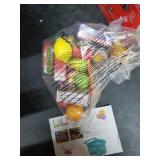 Battat Grocery Cart Ã¢â¬â Deluxe Toy Shopping Cart with Pretend Play Food Accessories for Kids 3+ (23-Pieces)