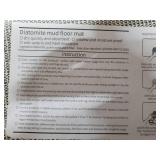 Diatomite Mud Floor Mat 24"x16"