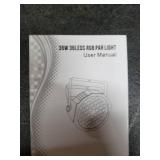 36W, 36 RGB LED Stage Light, Pack of 2