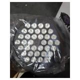 36W, 36 RGB LED Stage Light, Pack of 2