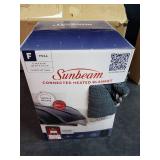 Sunbeam Heated Blanket Full Grey