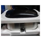 Oster 22 Quart Roaster Oven with Self-Basting Lid, Stainless Steel