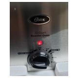 Oster 22 Quart Roaster Oven with Self-Basting Lid, Stainless Steel