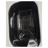 Oster 22 Quart Roaster Oven with Self-Basting Lid, Stainless Steel