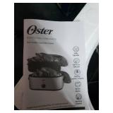 Oster 22 Quart Roaster Oven with Self-Basting Lid, Stainless Steel