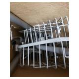 Zenna Home Tension Pole Shower Caddy, Satin Nickel