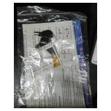 Vaiyer Home and Office Electronic Safe Box with Keys, Money Lock Boxes, Safety Boxes for Home, Office, Hotel Rooms, Steel Alloy Drop Safe 7.85 x 12.20 x 7.85 inches