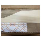 Deny Designs White Geometric Credenza- Retail:$619.99