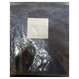 Restoration Hardware Velvet Chevron Stitch Sham King Indigo $139