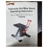 JFG Racing Hydraulic Dirt Bike Stand
