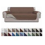 PureFit Reversible Oversized Sofa Furniture Cover Chocolate/Beige