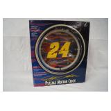 Plasma Motion Clock, "Jeff Gordon 24", (12" Dia.), Still in Original Box