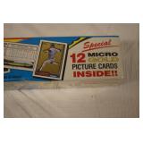 Ranger Baseball Player #34 8x10 Picture in Frame & Topps Mircro Baseball 1992 Cards, Still in Original Packaging!!  Pretty Cool!