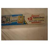 Ranger Baseball Player #34 8x10 Picture in Frame & Topps Mircro Baseball 1992 Cards, Still in Original Packaging!!  Pretty Cool!