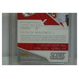 Kansas City Chiefs, "QB PATRICK MAHOMES II", Professional Grading Authority GEM 10, 371682