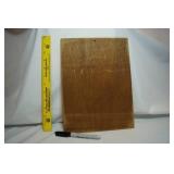 "Colorado Avalanche Fan Parking Only", Wood Sign