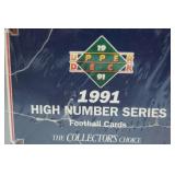 1991 High Number Series, The Collectors Choice, Football Cards, In Plastic Packaging