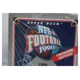 1991 High Number Series, The Collectors Choice, Football Cards, In Plastic Packaging