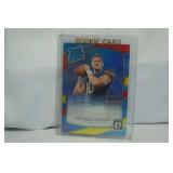 Rookie Football Card, "Michell Trubisky, Chicago Bears" Card