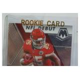 Rookie Card, NFL Debut, #25 Clyde Edwards-Helaire, Kansas City Chiefs Card