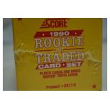 Score 1990 Rookie & Traded Card Set (Baseball) In Plastic Packaging