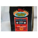 Topps Stadium Club, Baseball 1992 Cards